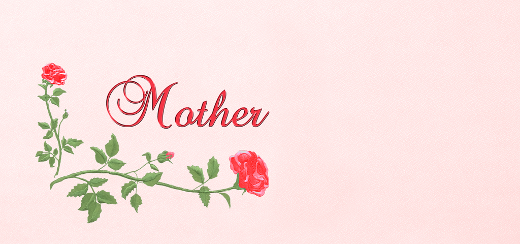 Corner Rose Faux Pink Mother PROOF